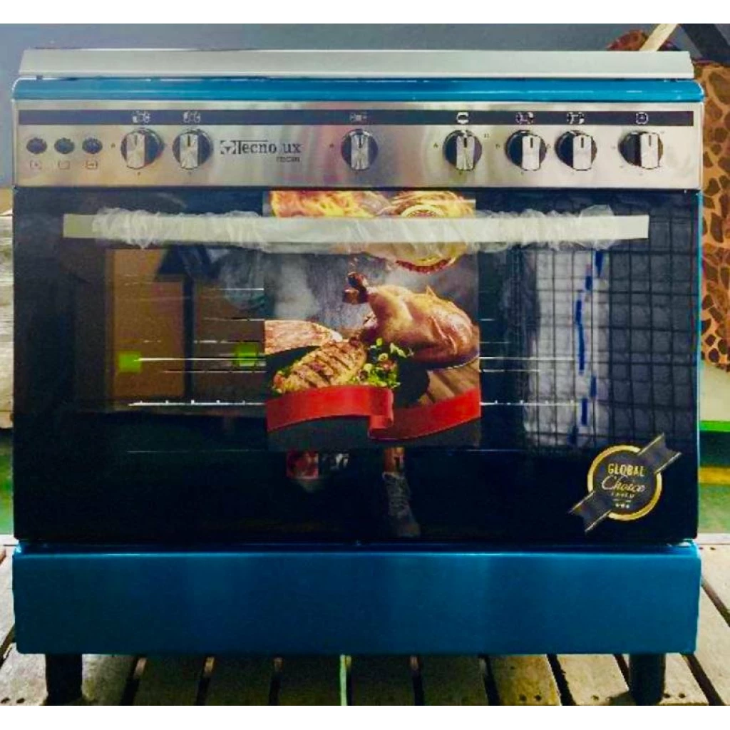 Cuisinière 5 feux Tecnolux – dimension 90×60 Inox