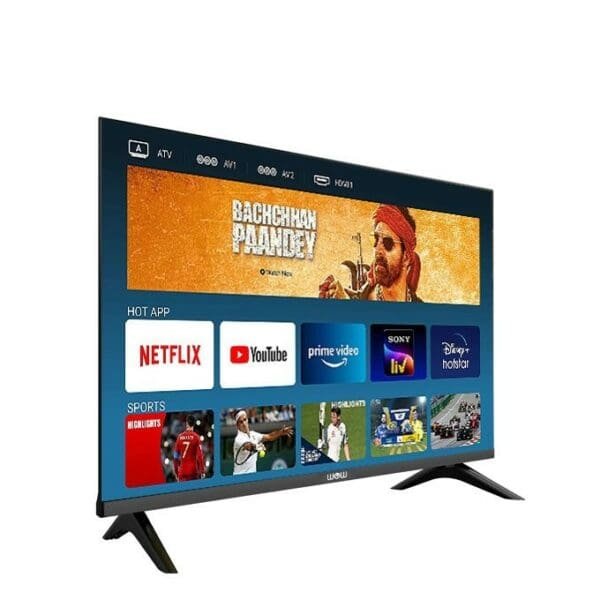 Télévision WOW 55″ pouces 140 cm TV Led Smart TV Android