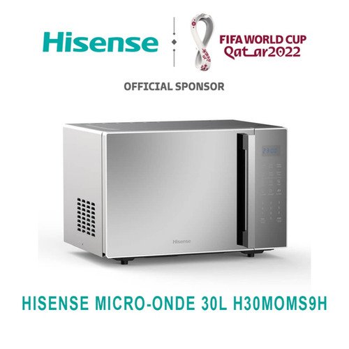 MICRO ONDE HISENSE 30LITRES GRIS H30MOMS9H