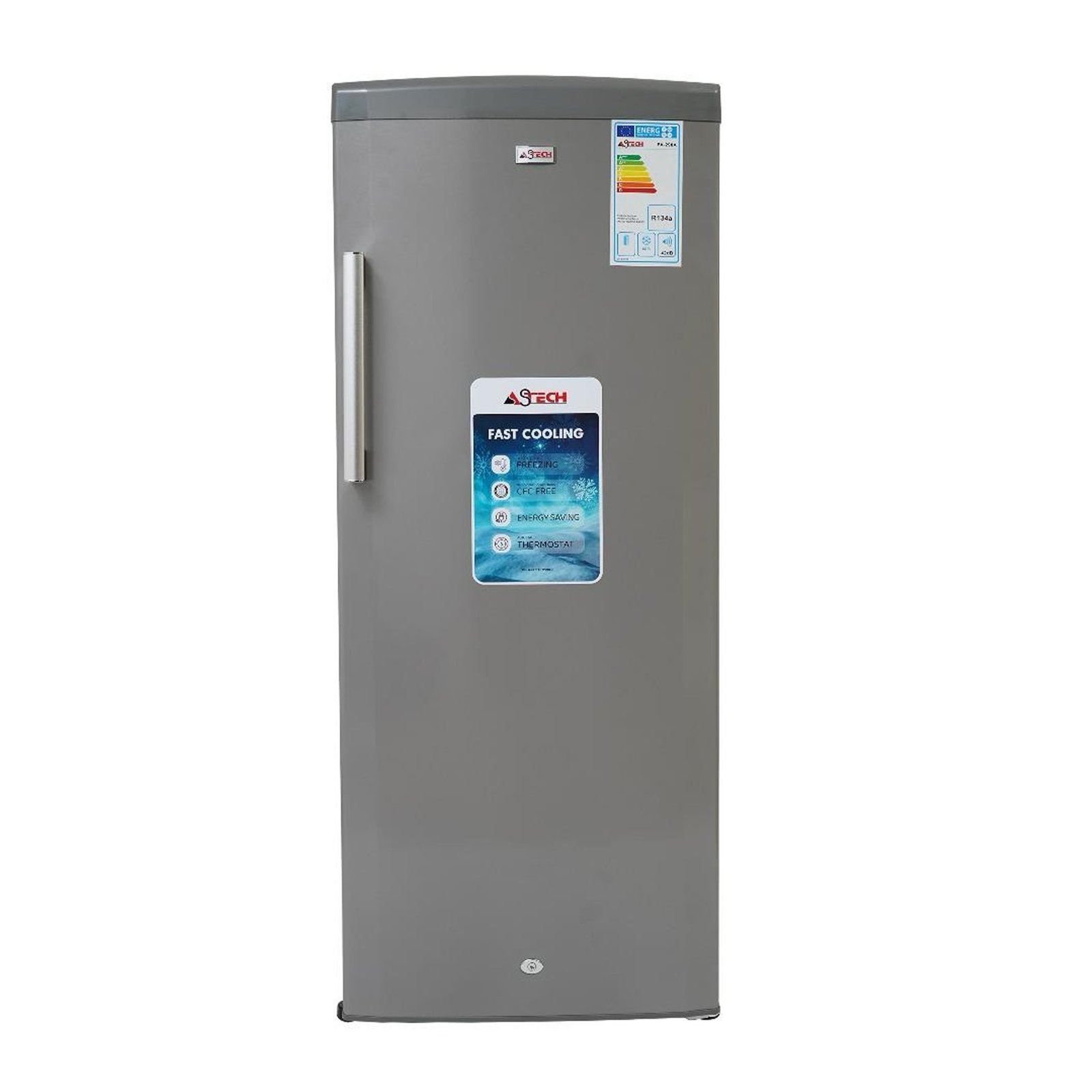 CONGELATEUR ASTECH VERTICAL 6TIROIRS PLAQUE ALUMINIUM GRAND MODEL GRIS PA290A