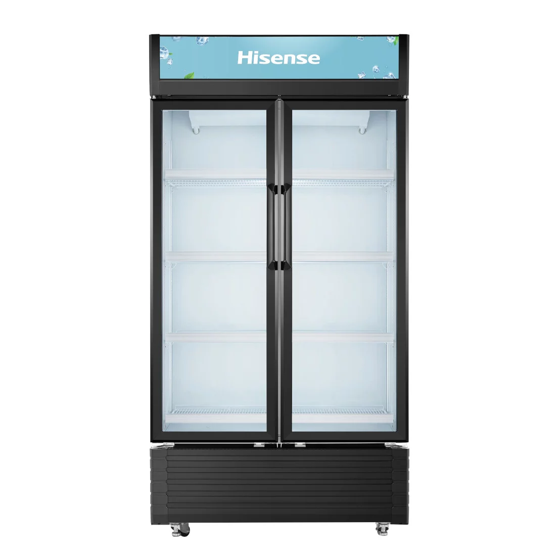 REFRIGERATEUR HISENSE 2PORTES VITRINE NOIR FL81WC
