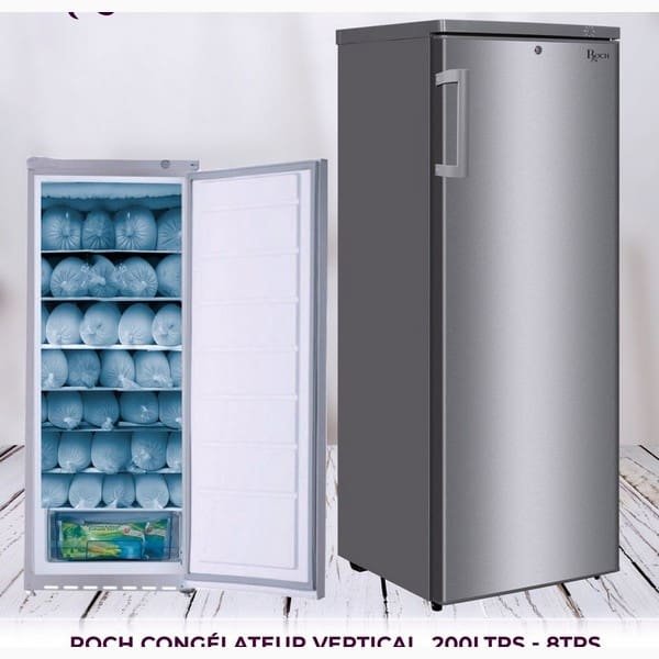 Congélateur Vertical Roch 8 tiroirs capacité 295 litres