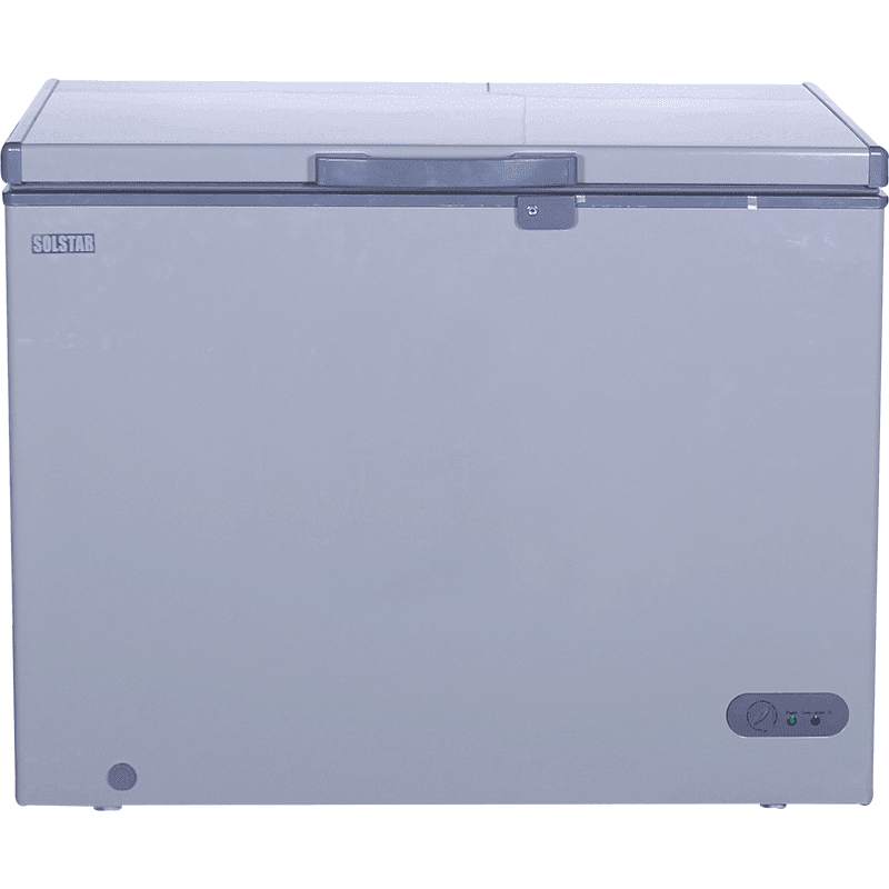 Congélateur Coffre Solstar horizontal une porte 400 Litres en vitrine Magal