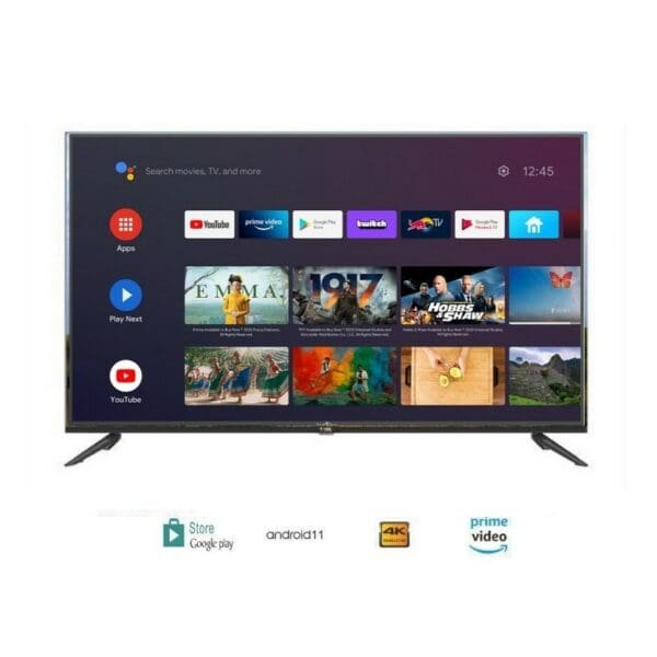 Télévision Torl – 55″ pouces (140 cm) – Ecran incassable – Led Smart TV Android