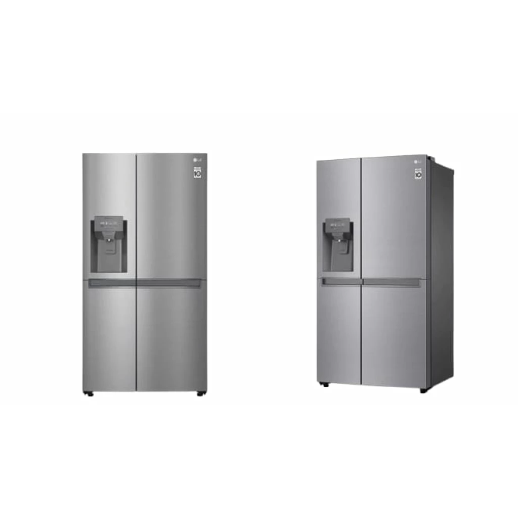 Réfrigérateur LG side by side 4 PORTES Silver