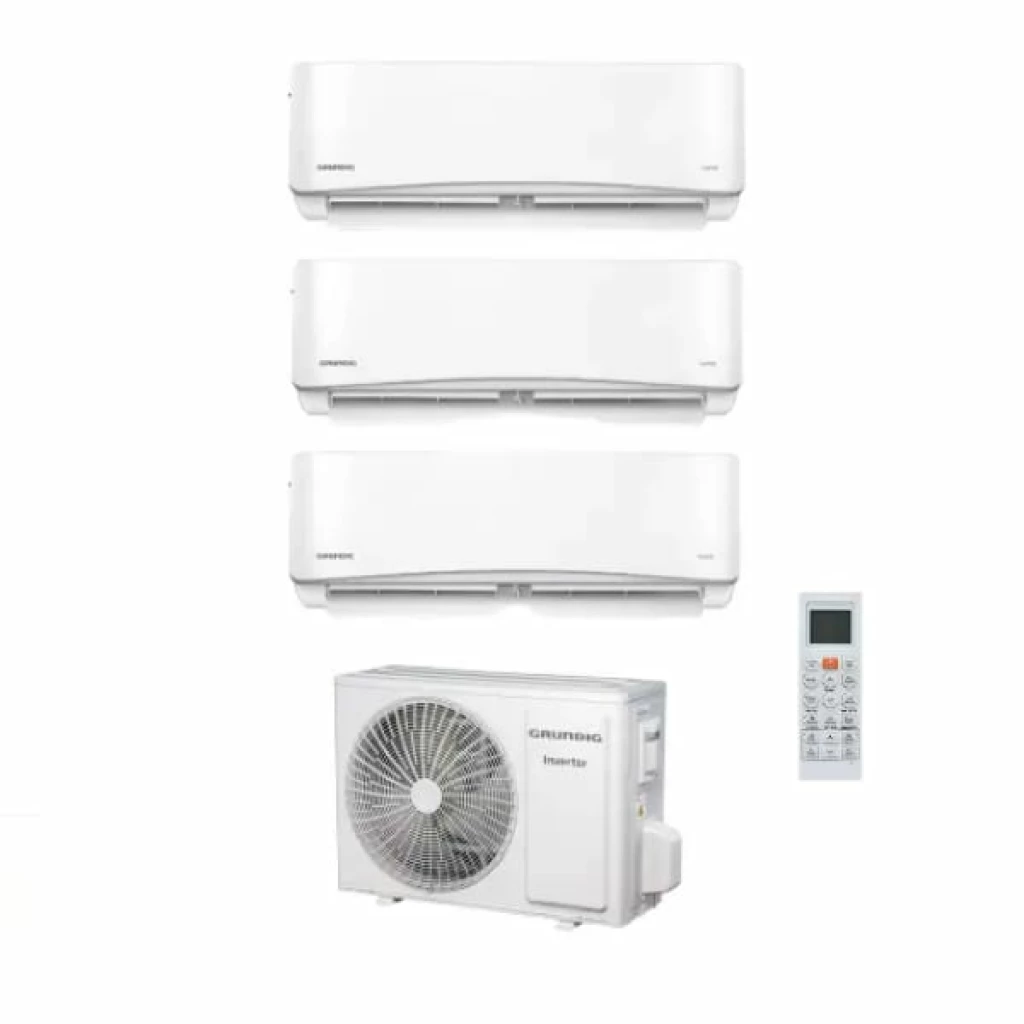 Split Multi Grunding Triple EVAP (02 EVAP 9000BTU + EVAP 12000BTU ) 3000BTU