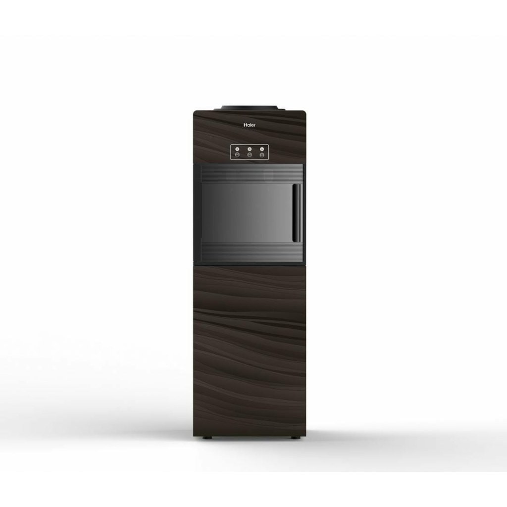 Fontaine Haier avec Réfrigérateur Marron Foncé HWDC2462R