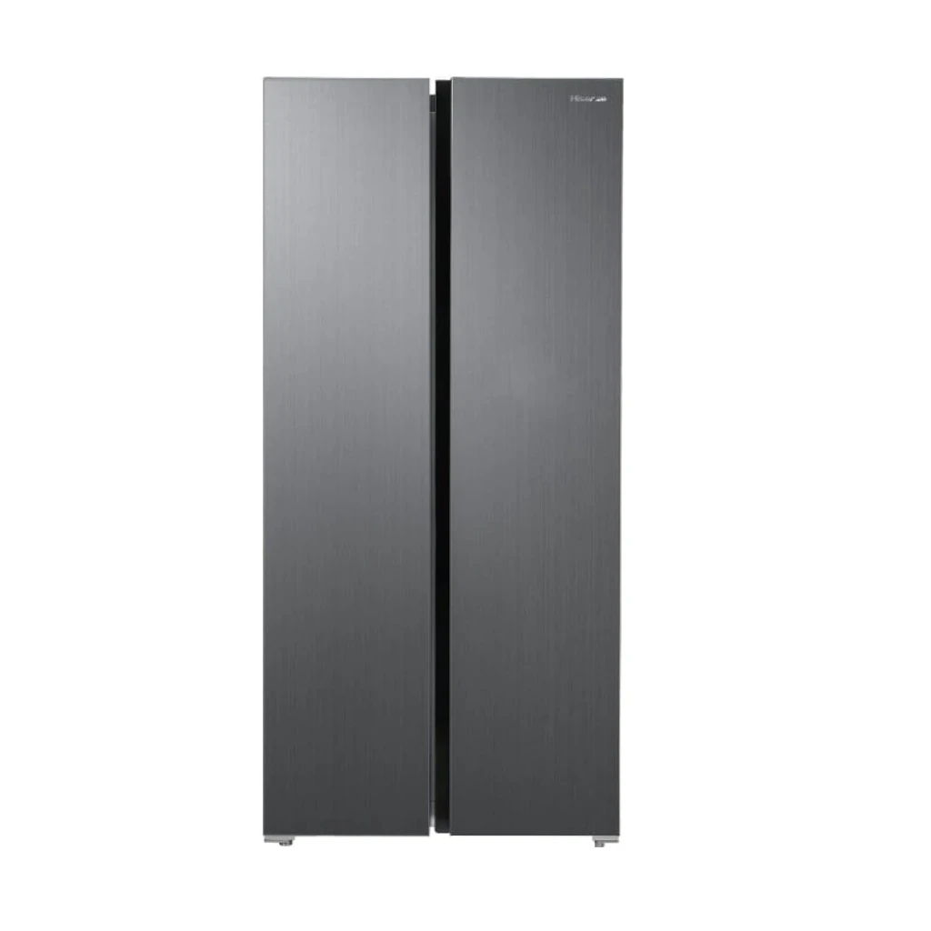 Réfrigérateur Hisense Side By Side 2 Portes 428L Inverter Inox RC55WS4SA