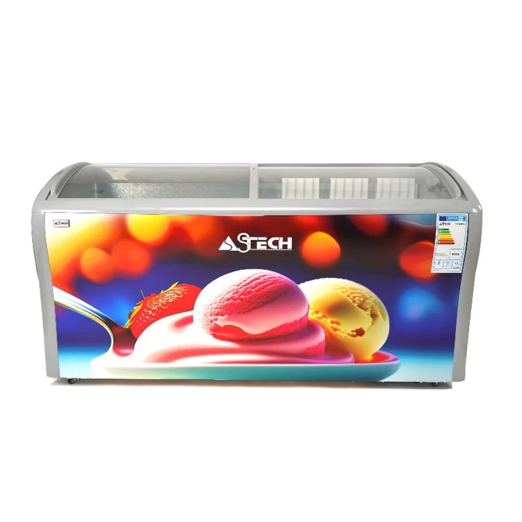 Congélateur Horizontal Astech 600 Litres – Vitrine – Modèle FH600V