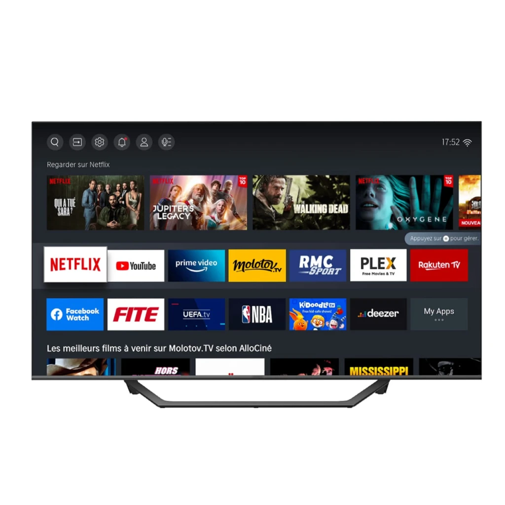 Téléviseur HAIER 75″ QLED Google TV – H75S80EUX