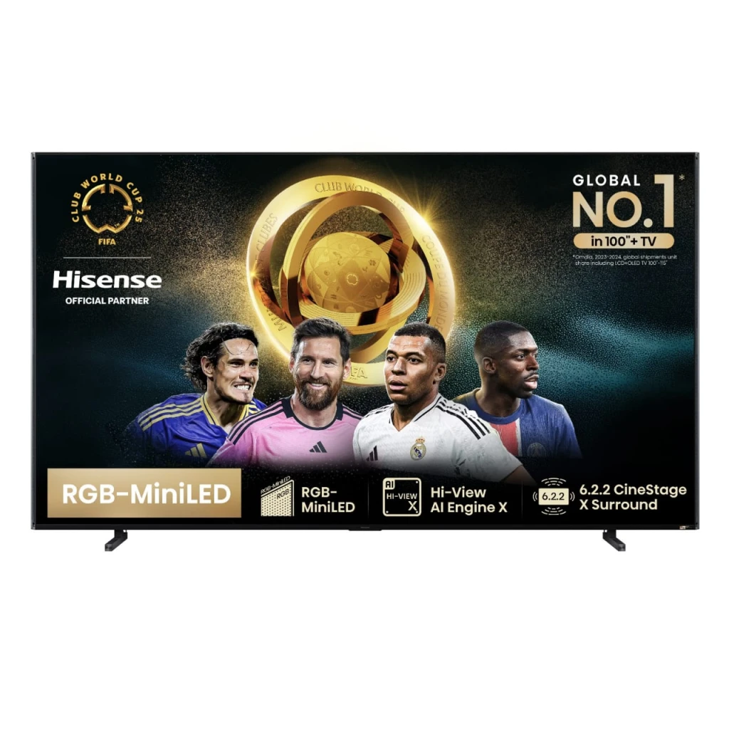 Téléviseur HISENSE 116″ ULED Quantum Dot 4K Mini-LED AI – Modèle 116UX