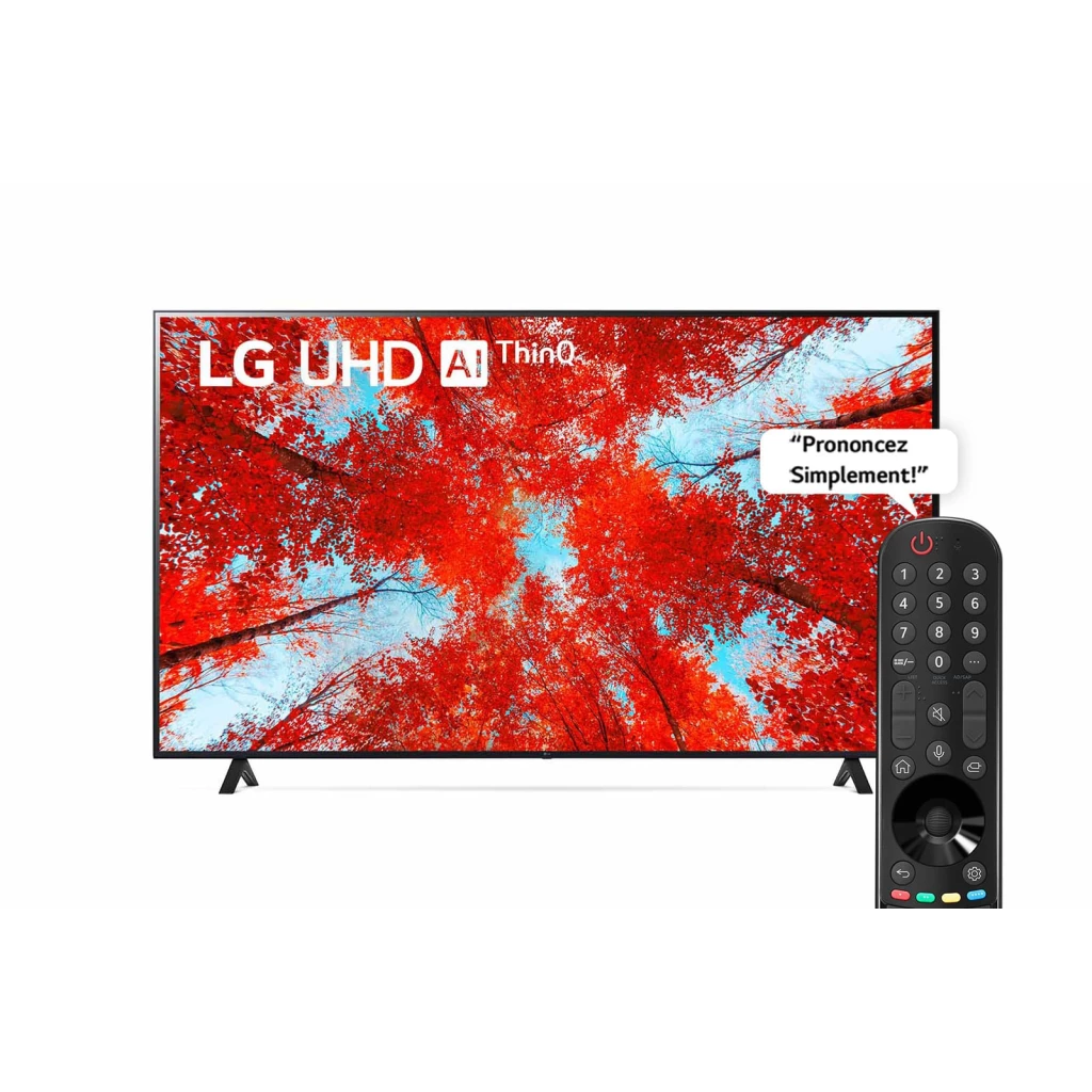 Télévision LG 86 pouces (218 cm) UHD 4K Smart TV Série UQ90 ThinQ AI et WebOS