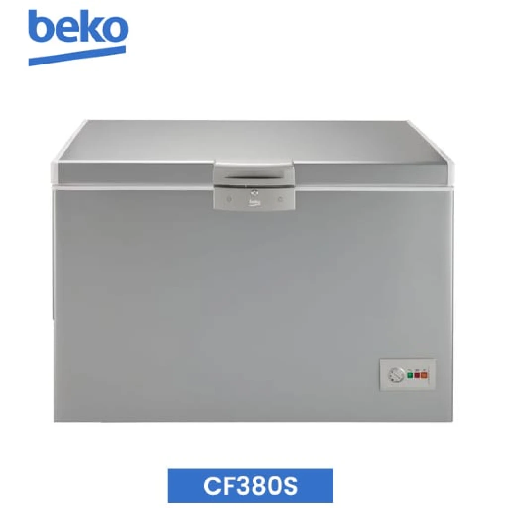 Congélateur BEKO Horizontal 550 Litres avec Vitre Gris CF380S